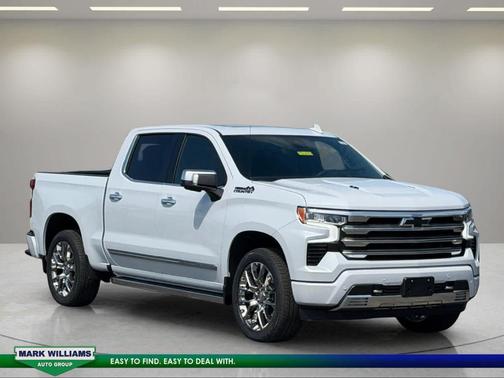 Polar White 2026 Chevrolet Silverado 1500 High Country