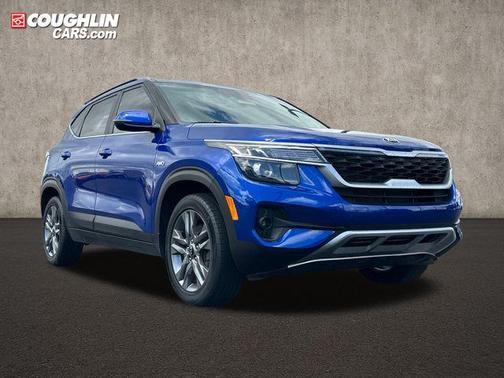 Neptune Blue 2021 Kia Seltos S