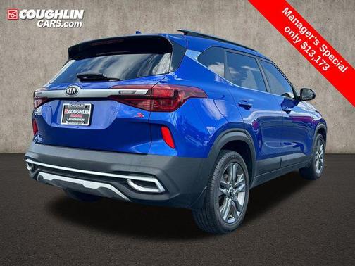 Neptune Blue 2021 Kia Seltos S