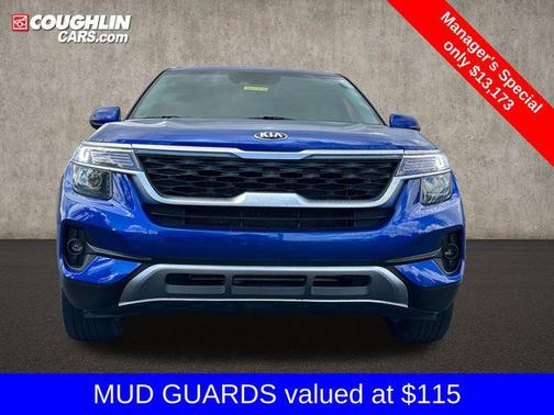 Neptune Blue 2021 Kia Seltos S