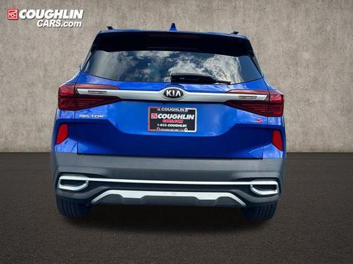 Neptune Blue 2021 Kia Seltos S