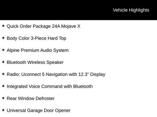 2026 Jeep Gladiator Mojave X 4x4