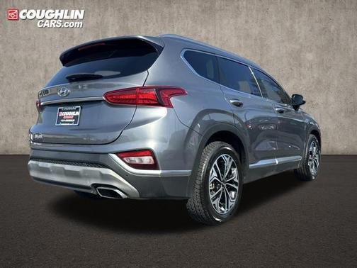 Machine Gray 2019 Hyundai SANTA FE Ultimate 2.0T
