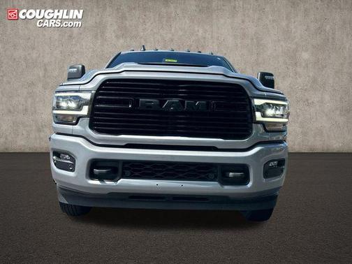 Billet Silver Metallic Clearcoat 2024 RAM 3500 Laramie Mega Cab 4x4 6'4' Box