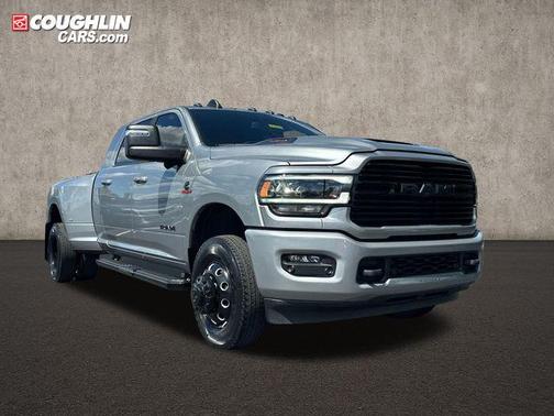 Billet Silver Metallic Clearcoat 2024 RAM 3500 Laramie Mega Cab 4x4 6'4' Box