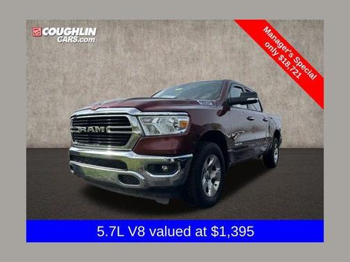 Delmonico Red Pearlcoat 2019 RAM 1500 Big Horn