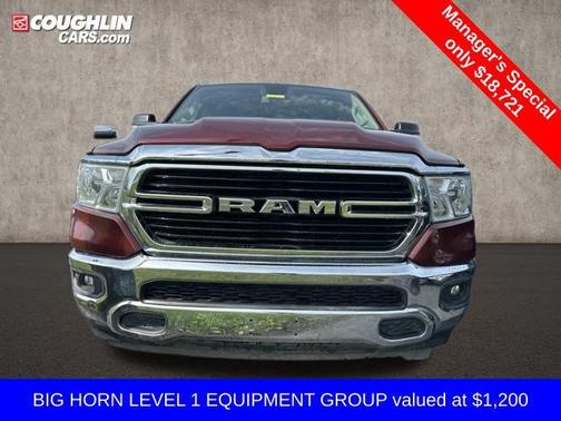 Delmonico Red Pearlcoat 2019 RAM 1500 Big Horn