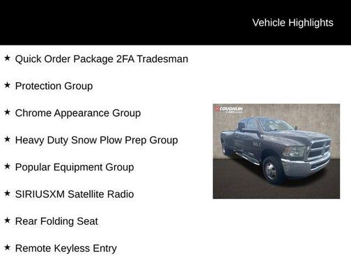 Granite Crystal Metallic Clearcoat 2015 RAM 3500 Tradesman