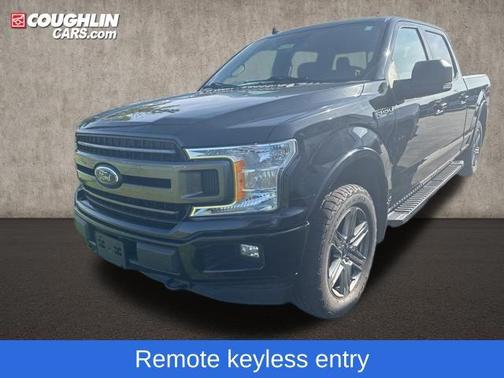 Black 2018 Ford F-150 XLT