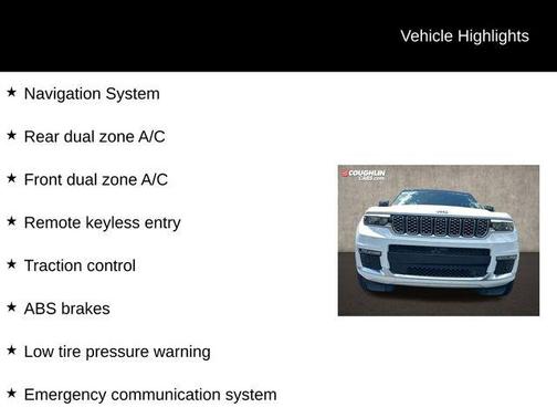 Bright White Clearcoat 2023 Jeep Grand Cherokee L Summit Reserve