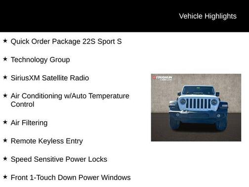 Bright White Clearcoat 2022 Jeep Wrangler Unlimited Sport