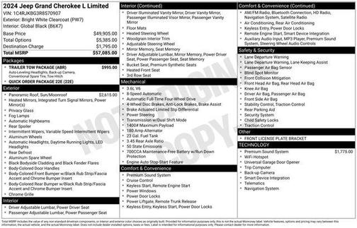 2024 Jeep Grand Cherokee L Limited