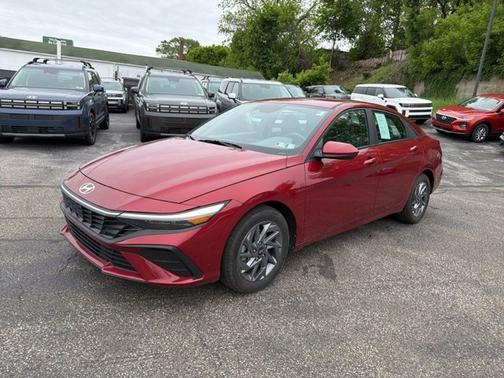 Red 2024 Hyundai ELANTRA SEL