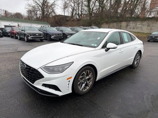 White 2023 Hyundai SONATA SEL