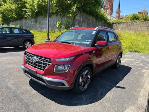 Red 2024 Hyundai VENUE SEL