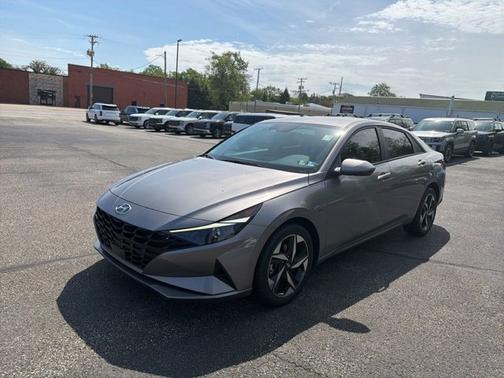 Gray 2023 Hyundai ELANTRA SEL