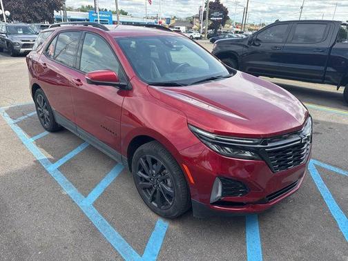Radiant Red 2024 Chevrolet Equinox RS