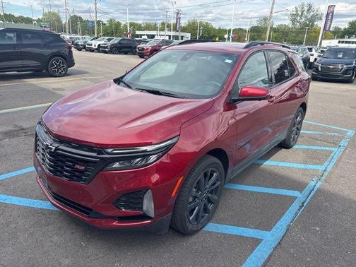 Radiant Red 2024 Chevrolet Equinox RS