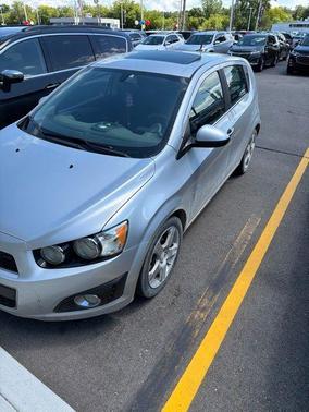 Silver 2014 Chevrolet Sonic LT