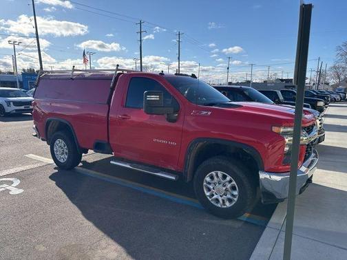Red 2022 Chevrolet Silverado 2500 LT