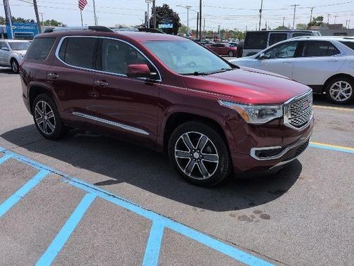 Crimson Red Tintcoat 2018 GMC Acadia Denali
