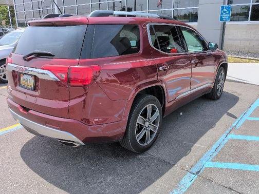Crimson Red Tintcoat 2018 GMC Acadia Denali