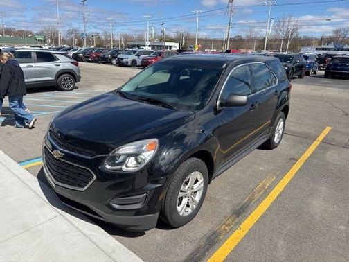 Black 2017 Chevrolet Equinox LS