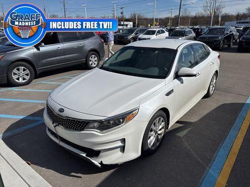 Snow White Pearl 2018 Kia Optima EX