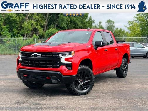 Red 2022 Chevrolet Silverado 1500 LT Trail Boss