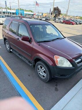 Burgundy 2003 Honda CR-V EX