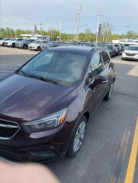 Black Cherry Metallic 2018 Buick Encore Preferred