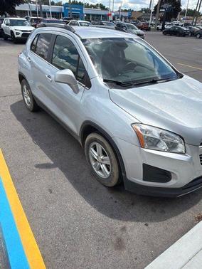Silver Ice Metallic 2016 Chevrolet Trax LT