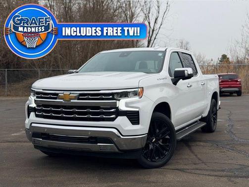 Summit White 2023 Chevrolet Silverado 1500 LTZ