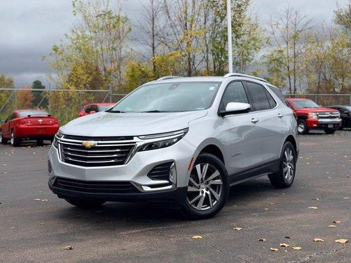 Silver Ice Metallic 2022 Chevrolet Equinox Premier