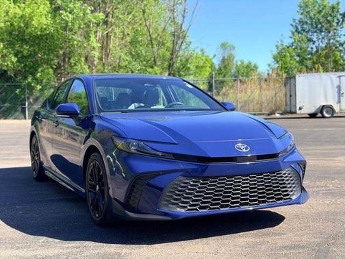 Blue 2025 Toyota Camry SE