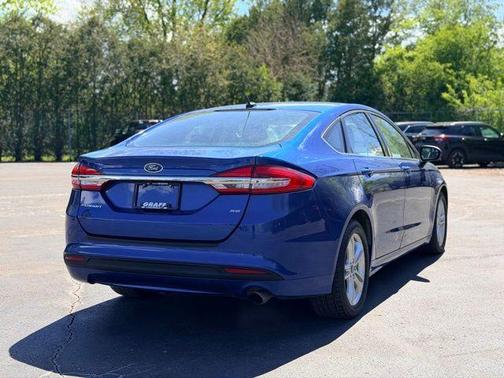 Lightning Blue 2018 Ford Fusion SE