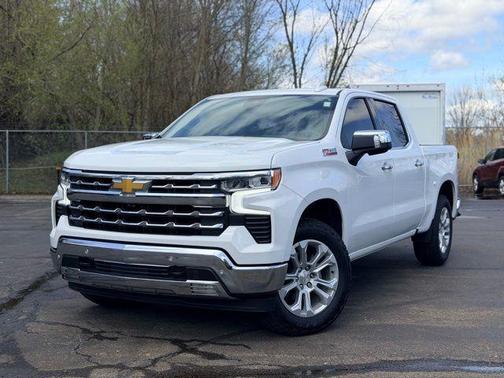 Summit White 2023 Chevrolet Silverado 1500 LTZ