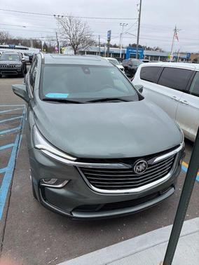 Sage Metallic 2024 Buick Enclave Essence