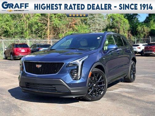 Twilight Blue Metallic 2022 Cadillac XT4 Sport