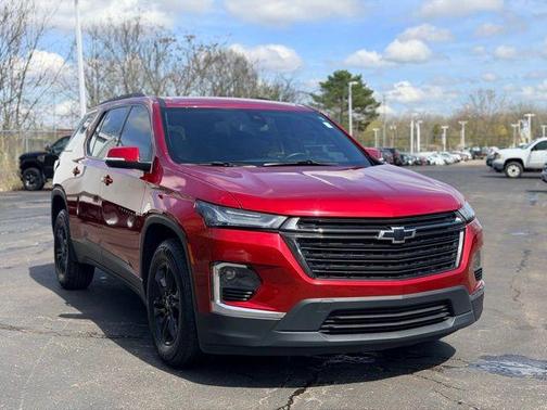 Radiant Red 2023 Chevrolet Traverse LT Cloth