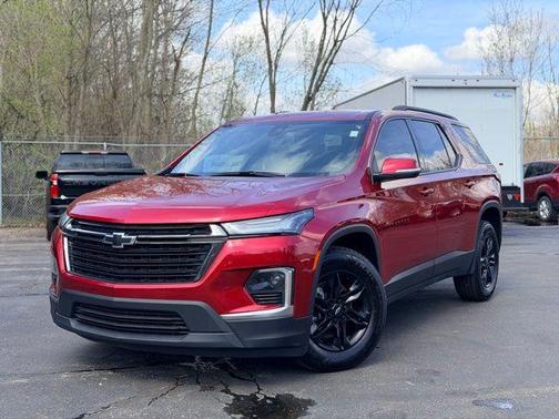 Radiant Red 2023 Chevrolet Traverse LT Cloth