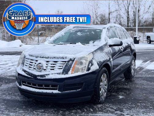 Sapphire Blue Metallic 2014 Cadillac SRX Luxury Collection