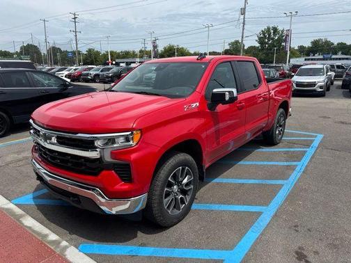 Red 2024 Chevrolet Silverado 1500 LT