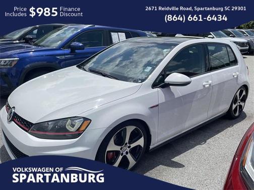 2015 Volkswagen Golf GTI 2.0T Autobahn w/Performance Package 4-Door