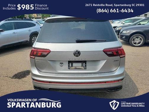 2022 Volkswagen Tiguan 2.0T SE R-Line Black 4MOTION