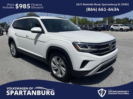 2022 Volkswagen Atlas 3.6L SE w/Technology