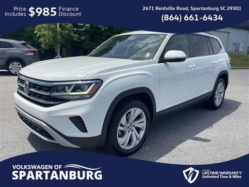 2022 Volkswagen Atlas 3.6L SE w/Technology