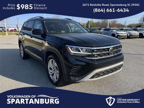 2022 Volkswagen Atlas 3.6L SE w/Technology