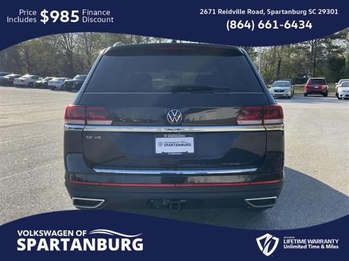 2022 Volkswagen Atlas 3.6L SE w/Technology