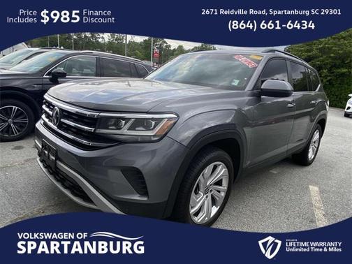 2021 Volkswagen Atlas 3.6L SE w/Technology